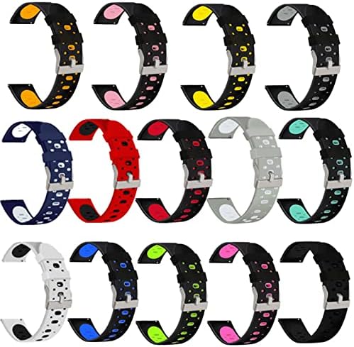 20 ממ צבעוני רצועת השעון רצועת עבור גרמין מבשר 245 245 מ ' 645 מוסיקה ויואקטיבי 3 ספורט סיליקון חכם רצועת השעון