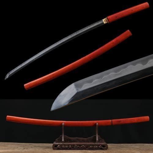 PJXC בעבודת יד חימר מקופל חימר מקופל חרב סמוראית יפנית חדה חדה