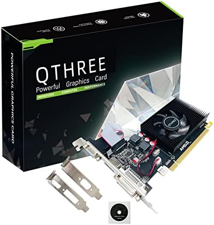 AMD Radeon R5 230 כרטיס גרפי, 2GB GDDR3 64 ביטים, DVI, HDMI, VGA, מחשב GPU, כרטיס שולחן עבודה עבור מחשב משחק,