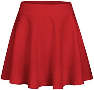 זקלוטרה סקורטס חצאיות עבור בנות אלסטיות גבוהה מותן טניס חצאית עם 2 כיסים אתלטי גולף אימון ספורט מכנסיים