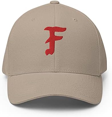 תצפיות קדימה קבוצת F לוגו כובע Flexfit, תצפיות קדימה קבוצת F כובע טוויל מובנה רקום