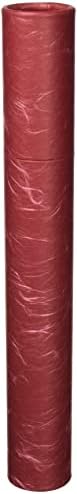 Daisen Opp J03100102 צינור תעודה, A3, גדול, אדום