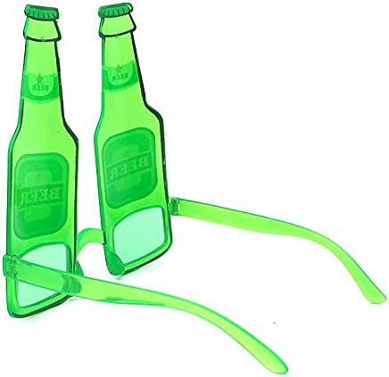תא צילום למשקפי מסיבה בקבוק כוסות בירה צורה של משקפי שמש נשף בירה עיצוב בית רקע למסיבה לצילום