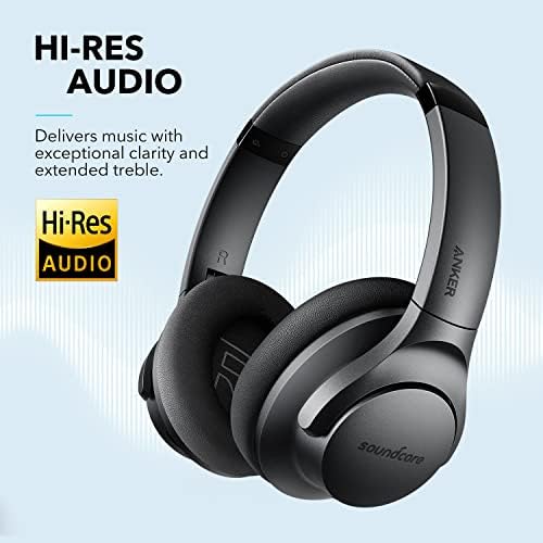 Soundcore מאת Anker A20i אוזניות אלחוטיות אמיתיות עם אוזניות מבטלות רעש Q20 פעילות, Bluetooth 5.3, אפליקציה,