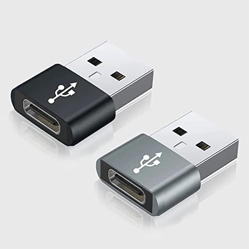 USB-C נקבה ל- USB מתאם מהיר זכר התואם לכרטיסיית יוגה Lenovo 3 פלוס למטען, סנכרון, מכשירי OTG כמו מקלדת, עכבר,