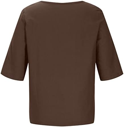 חולצות חג המולד של טרבין לנשים 2022, הדפסת חג מולד אופנה מזדמן לנשים צווארון רגיל דש סוודר נוח